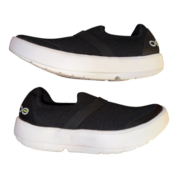 Oofos Black Sneakers 42 womens 11 - Picture 2 of 4
